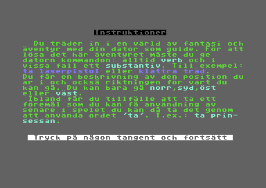 [Sk�rmbild: Instruktioner]