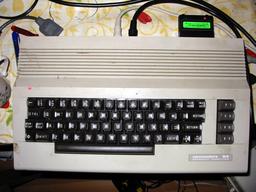 [C64 with VIC keyboard]