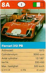 8A - Ferrari 312 PB