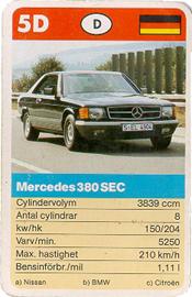 5D - Mercedes 380 SEC
