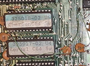 [Nrbild av svensk KERNAL och teckengenerator]