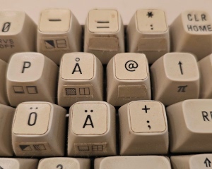 [Nrbild av de svenska tangenterna]