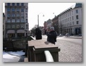 Tarquin and Ola, on a bridge in Gothenburg.