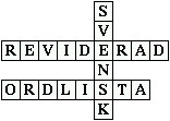 Reviderad svensk ordlista