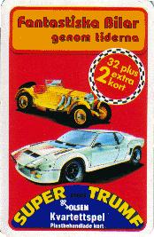 SuperTrumf - Fantastiska bilar genom tiderna