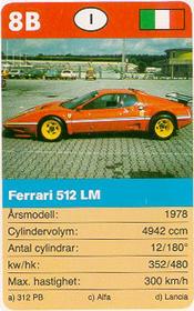 8B - Ferrari 512 LM