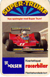 SuperTrumf - Racerbilar